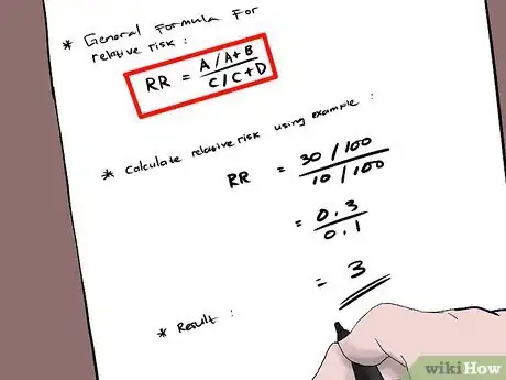Imagem intitulada Calculate Relative Risk Step 2