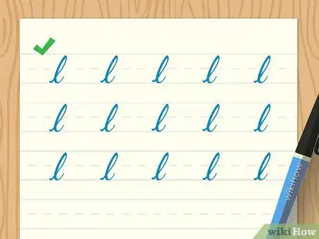 Imagem intitulada Write in Cursive Step 12