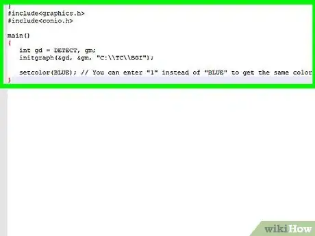 Imagem intitulada Get Color in C Program Step 8