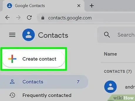 Imagem intitulada Add Contacts in Gmail Step 2