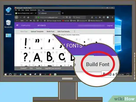 Imagem intitulada Create a Font Step 35