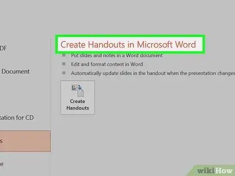 Imagem intitulada Convert PowerPoint to Word Step 5