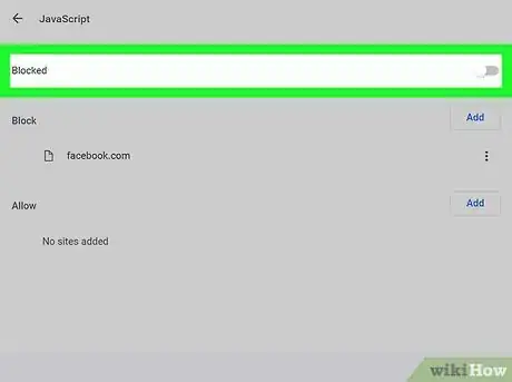 Imagem intitulada Disable JavaScript Step 13