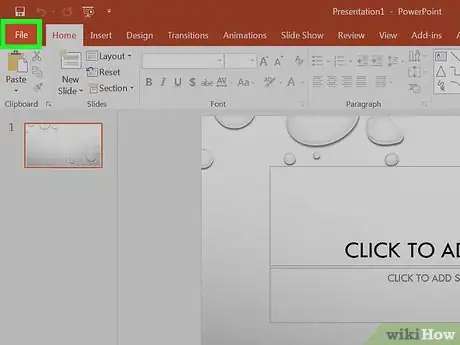 Imagem intitulada Convert PowerPoint to Word Step 2