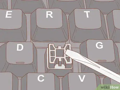 Imagem intitulada Reattach a Keyboard Key Step 8