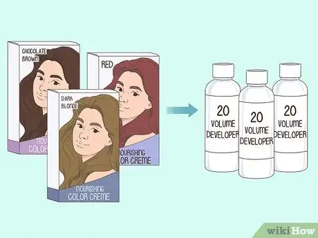 Imagem intitulada Choose Developer for Hair Color Step 7