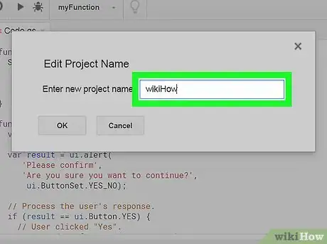 Imagem intitulada Run a Script on Google Sheets Step 6