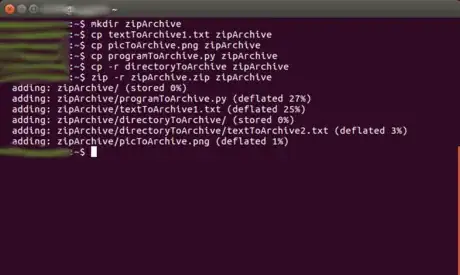Imagem intitulada Linux zip directory.png