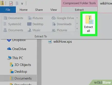Imagem intitulada Open a .Zip File Without Winzip Step 4