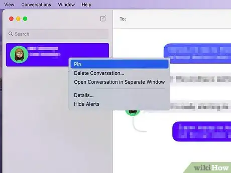 Imagem intitulada Pin a Text Message Conversation in iMessage Step 9