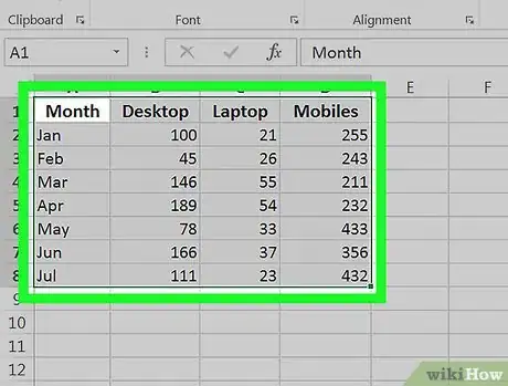 Imagem intitulada Make a Line Graph in Microsoft Excel Step 4