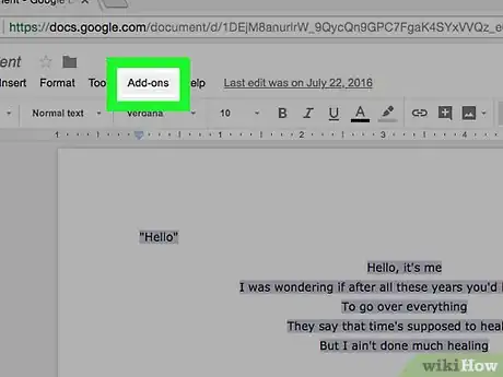 Imagem intitulada Alphabetize in Google Docs Step 3