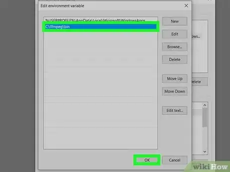 Imagem intitulada Install FFmpeg on Windows Step 14