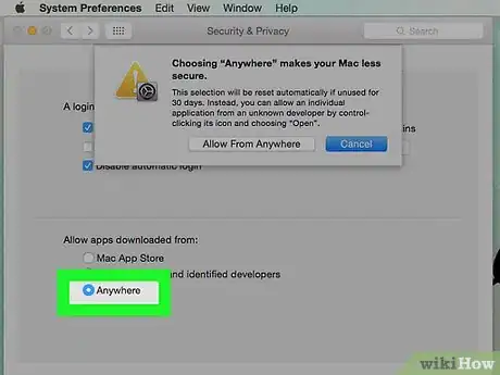 Imagem intitulada Install Software from Unsigned Developers on a Mac Step 20