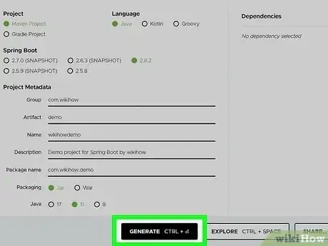 Imagem intitulada Install Spring Boot in Eclipse Step 23