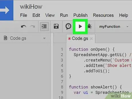 Imagem intitulada Run a Script on Google Sheets Step 7