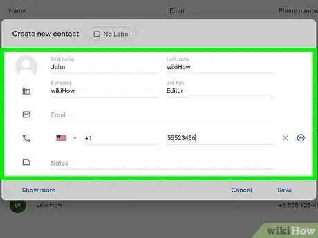 Imagem intitulada Add Contacts in Gmail Step 4