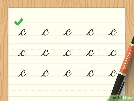 Imagem intitulada Write in Cursive Step 8