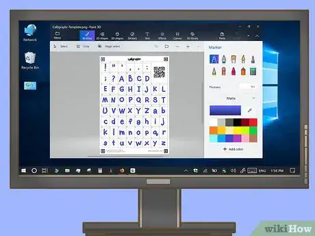 Imagem intitulada Create a Font Step 16