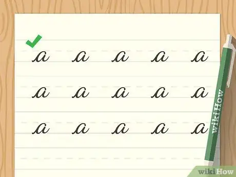 Imagem intitulada Write in Cursive Step 7