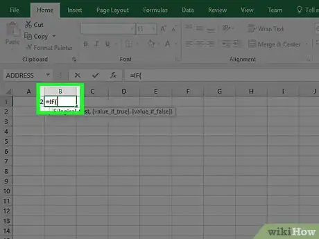 Imagem intitulada Use If‐Else in Excel Step 5