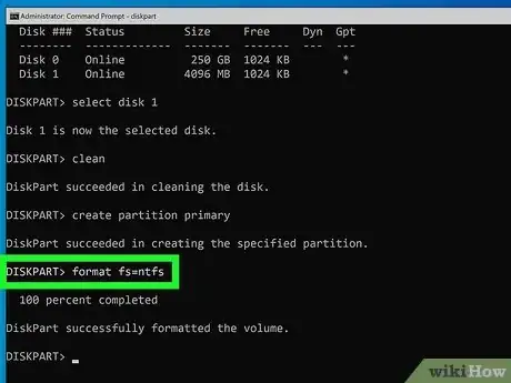 Imagem intitulada Format a USB Using Cmd Step 8