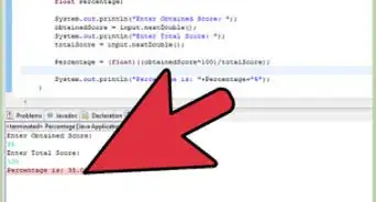 Calcular uma Porcentagem em Java
