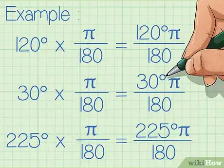 Imagem intitulada Convert Degrees to Radians Step 3
