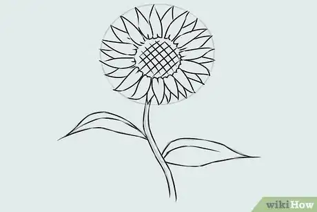 Imagem intitulada Draw a Flower Step 17