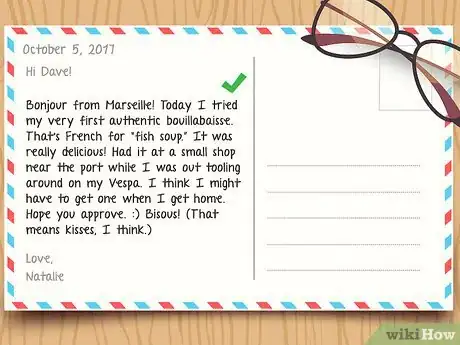Imagem intitulada Write a Postcard Step 6