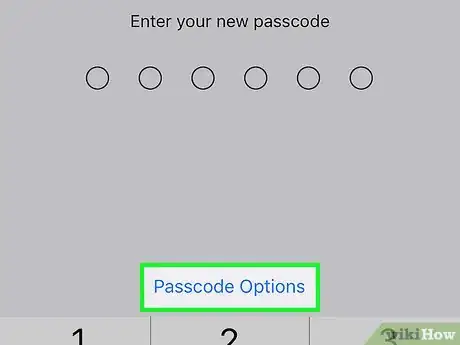 Imagem intitulada Set a Passcode on an iPhone Step 4