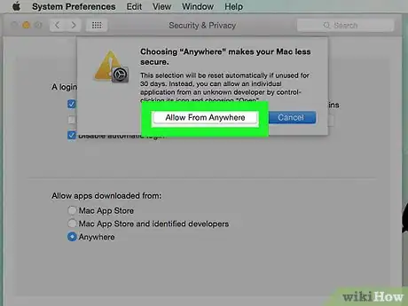 Imagem intitulada Install Software from Unsigned Developers on a Mac Step 21