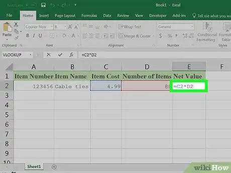 Imagem intitulada Create an Inventory List in Excel Step 17