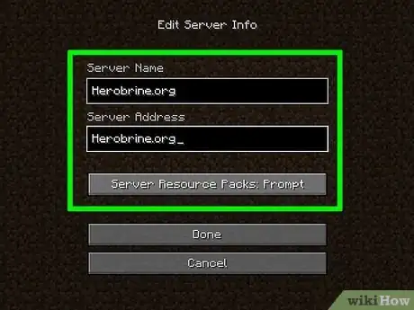 Imagem intitulada Play Minecraft Multiplayer Step 9