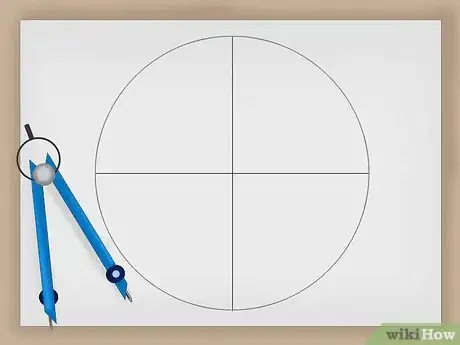 Imagem intitulada Draw a Compass Rose Step 2
