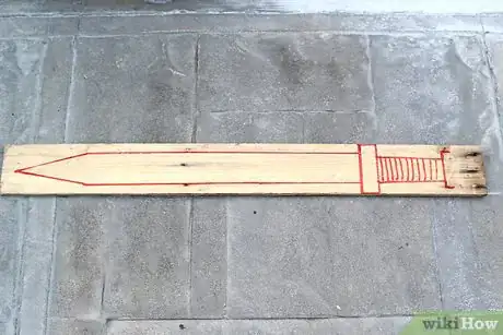 Imagem intitulada Make a Wooden Sword Step 6