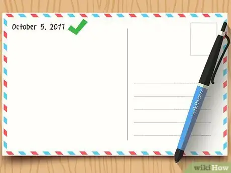 Imagem intitulada Write a Postcard Step 4