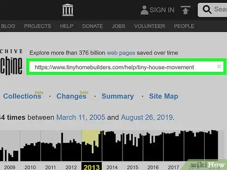 Imagem intitulada Use the Internet Archive's Wayback Machine Step 2