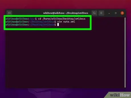 Imagem intitulada Run an XML File on Linux Step 3
