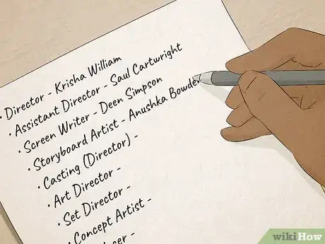 Imagem intitulada Write a Music Video Script Step 2