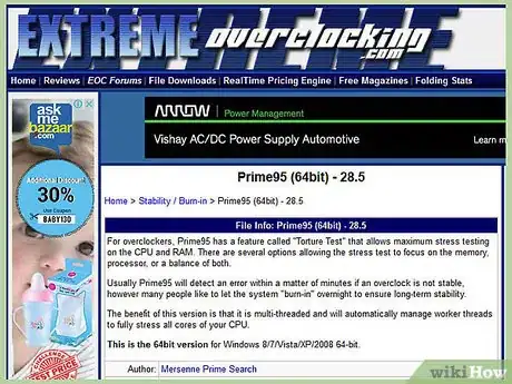 Imagem intitulada Overclock a PC Step 1