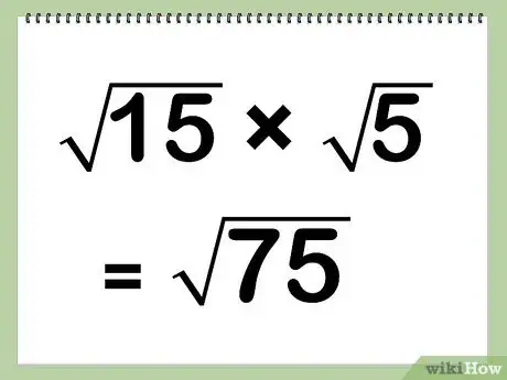 Imagem intitulada Multiply Square Roots Step 3