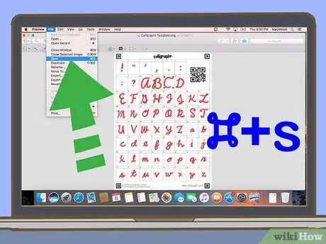 Imagem intitulada Create a Font Step 25