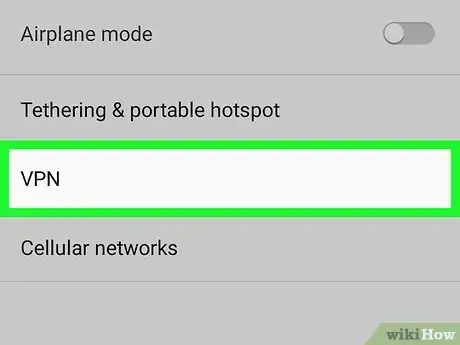 Imagem intitulada Disable a VPN on Android Step 6