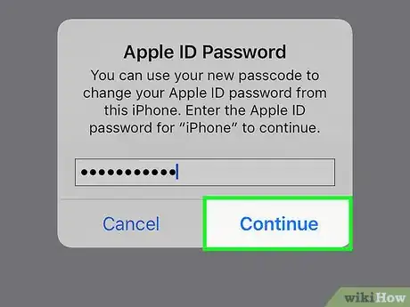 Imagem intitulada Set a Passcode on an iPhone Step 9