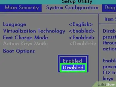 Imagem intitulada Disable the Function Key Step 9
