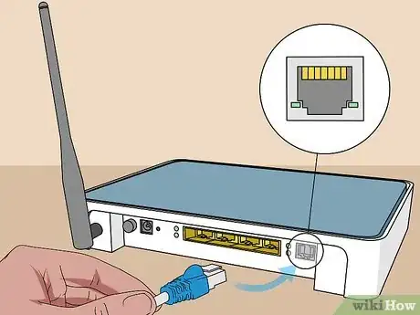 Imagem intitulada Connect a Router to a Modem Step 2