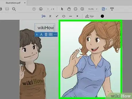 Imagem intitulada Type on a PDF Step 21