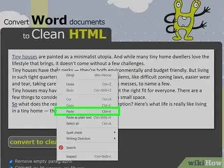 Imagem intitulada Convert a Word Document to HTML Step 21