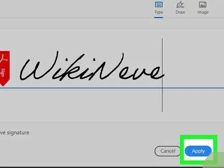 Imagem intitulada Add a Signature in Adobe Reader Step 11